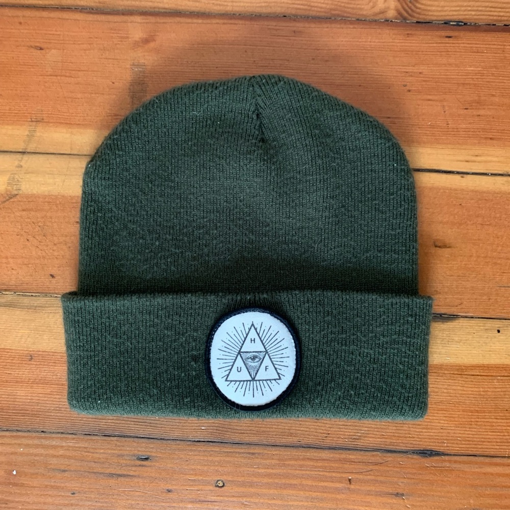 Green HUF beanie